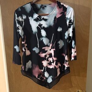 Alfani Women's Artistic Long Sleeve Top - Medium